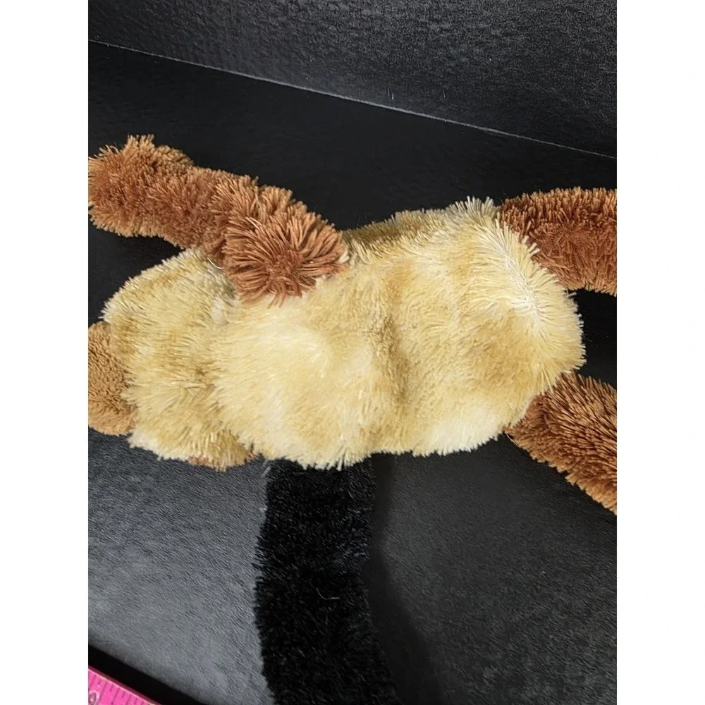 Old Navy Cat Plush Long Legs‎ Calico Stuffed Animal 12x9 Floppy Pink Nose